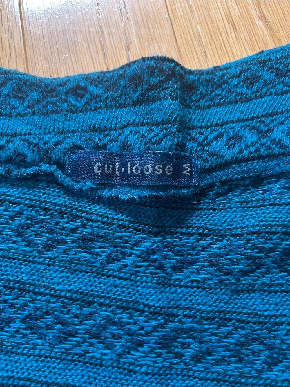 cut loose open cardigan